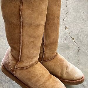 Sheepskin Tan Boots